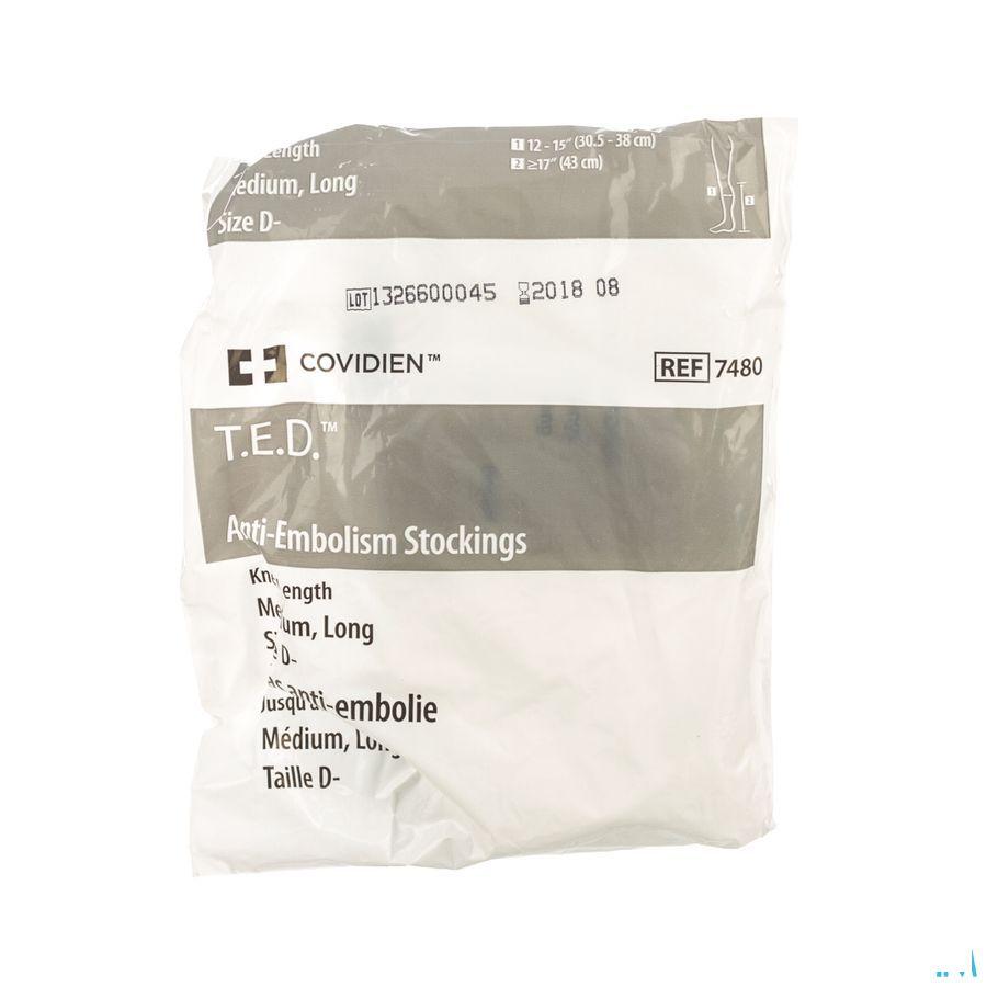 Ted Bas Genou 74800 M Xlong Blanc 