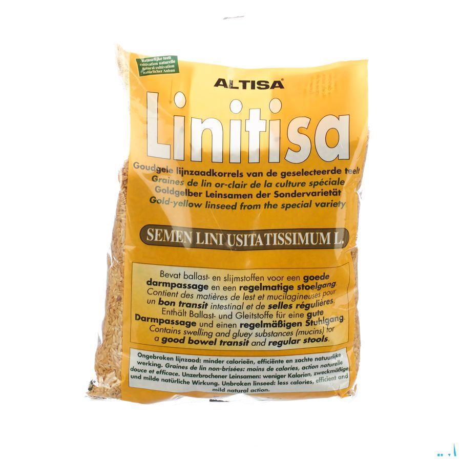 Altisa Linitisa Graines De Lin Jaune Dorees 500 gr  -  Dieximport