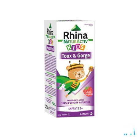 Rhina Natur Activ Toux Kids Sirop 100 ml  -  Sanofi