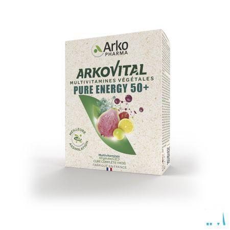 Arkovital Pure Energy 50 + Capsule 60  -  Arkopharma