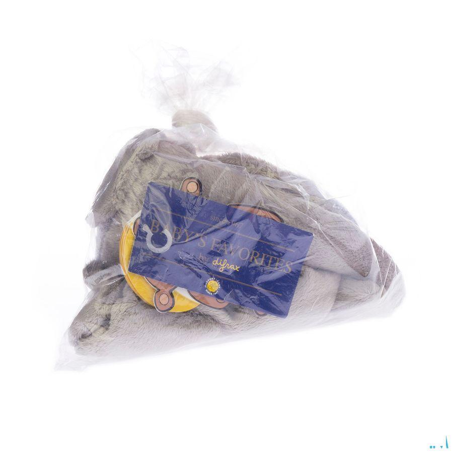 Difrax Knuffel Soft Groot Olifant Elliot 226  -  Difrax