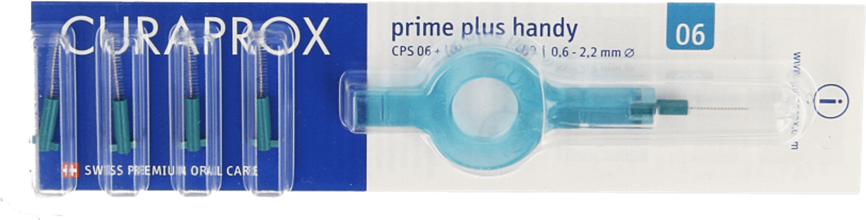 Curaprox Brosse Interdent.prime Droit Turquoise 5