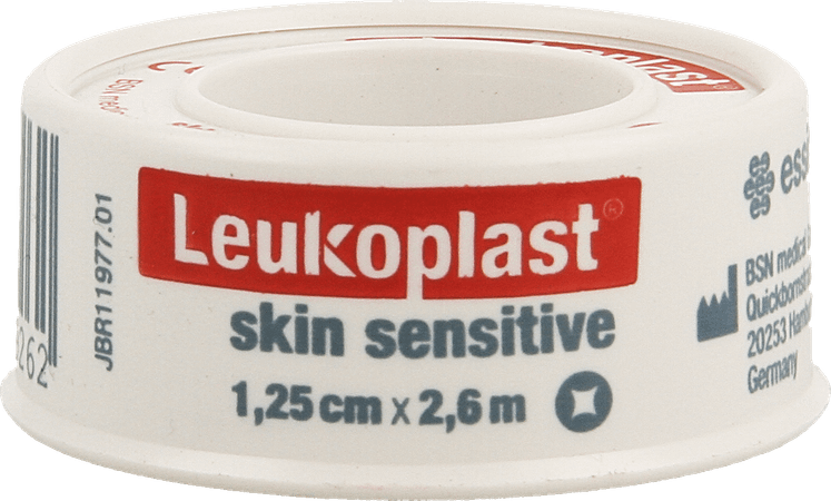 Leukoplast Skin Sensitive Deksel 1,25cmx2,6m
