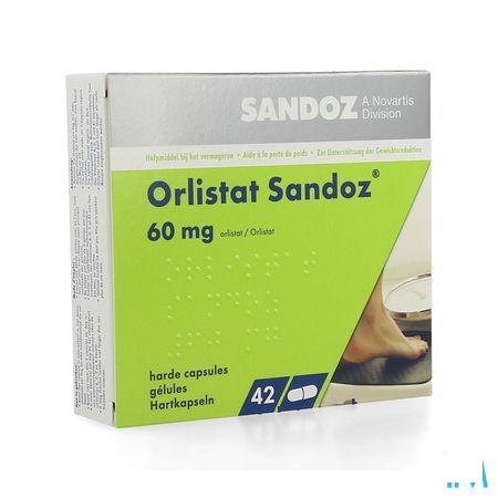 Orlistat Sandoz Capsule Dure 42 X 60 mg 