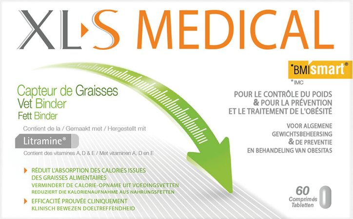 Xls Medical Capt.de Graisses Comprimes 60