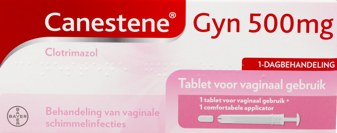 Canestene Gyn Clotrimazole 500 mg Tabletten Vaginale 1