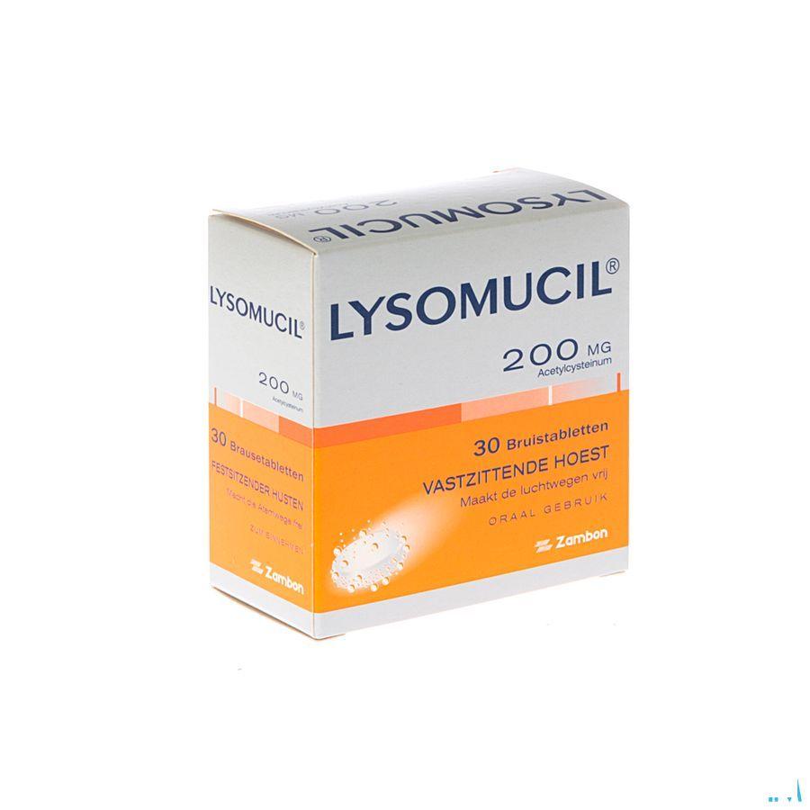 Lysomucil 200 Comp Eff 30 X 200 mg