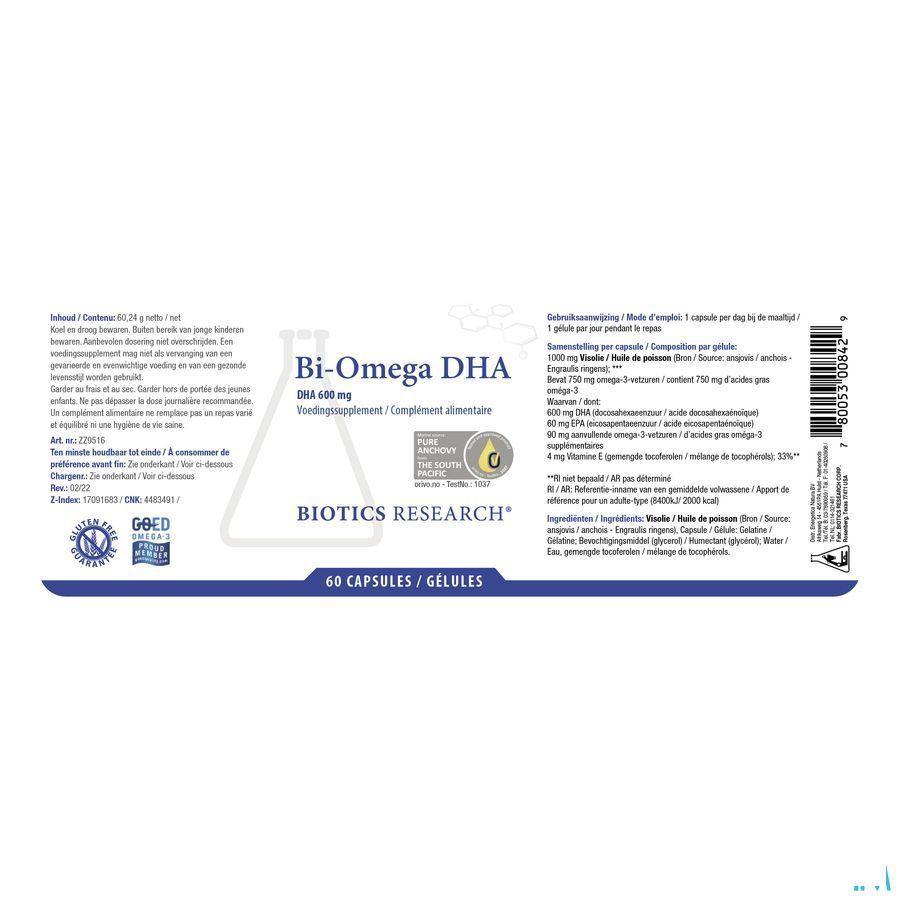 Bi-Omega Dha Caps 60  -  Energetica Natura