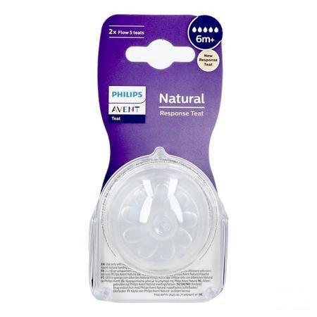 Philips Avent Natural 3.0 Zuigspeen 6M+ T5 1