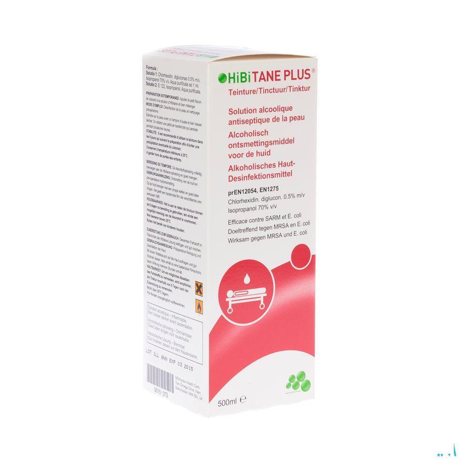 Hibitane Plus Tinktuur 500 ml  -  Molnlycke Healthcare