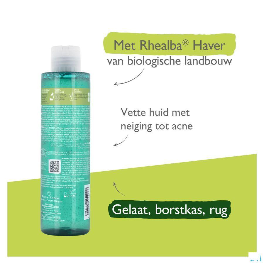 Aderma Biology Ac Zuiv. Schuim.Reinig.Gel 200 ml