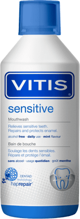 Vitis Sensitive Mondspoelmiddel 500 ml  -  Dentaid