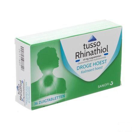 Tusso Rhinathiol 10 mg Zuigtabletten 36