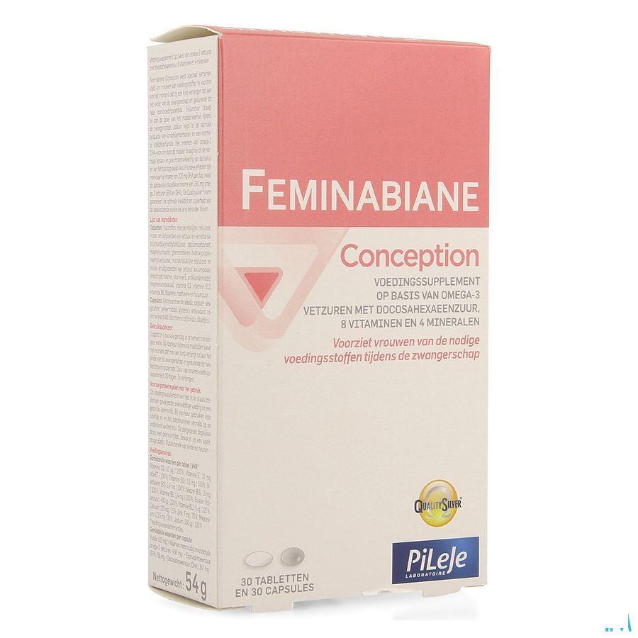 Feminabiane Conception Comp 30 + Caps 30  -  Pileje