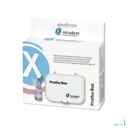Miradent Protho Box Avec Brosse Prothese Dentaire  -  Eureka Pharma