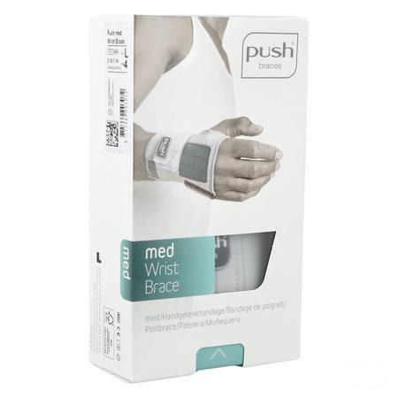 Push Med Polsbrace Links 19-21cm T4 