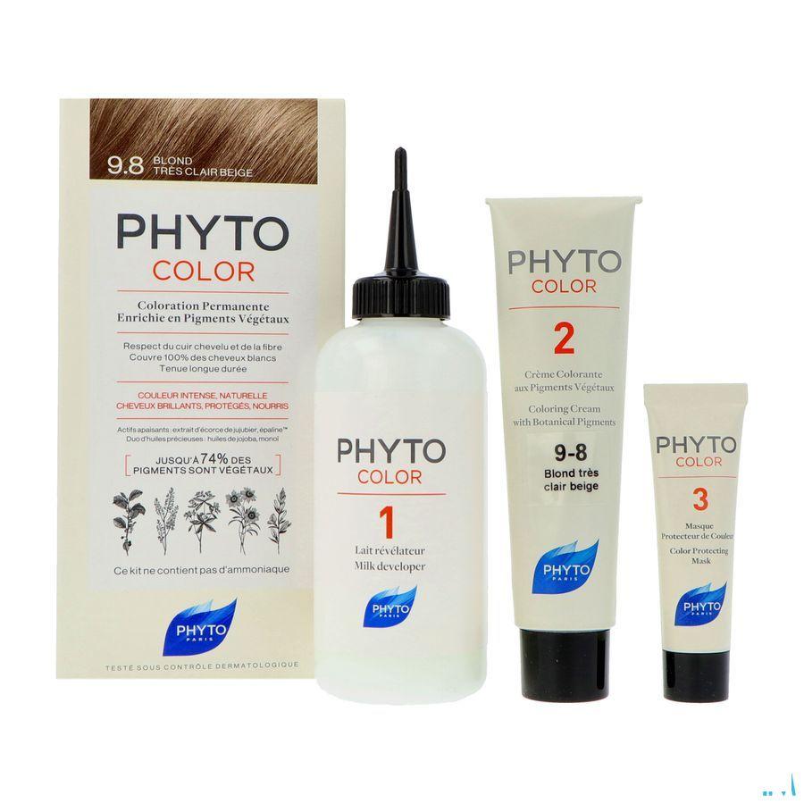Phytocolor 9.8 Blond Tres Clair Beige