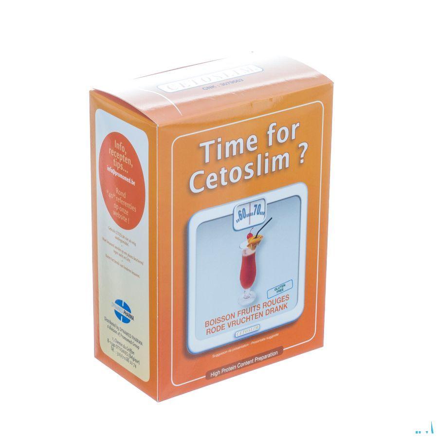 Cetoslim Drink Rode Vruchten Pdr Zakje 6
