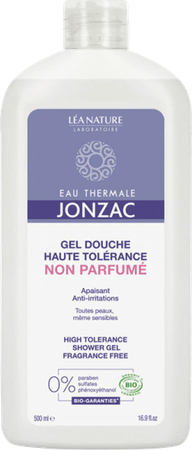 Jonzac Reactive Gel Douche S/Parfum 500 ml  -  Natur'Inov