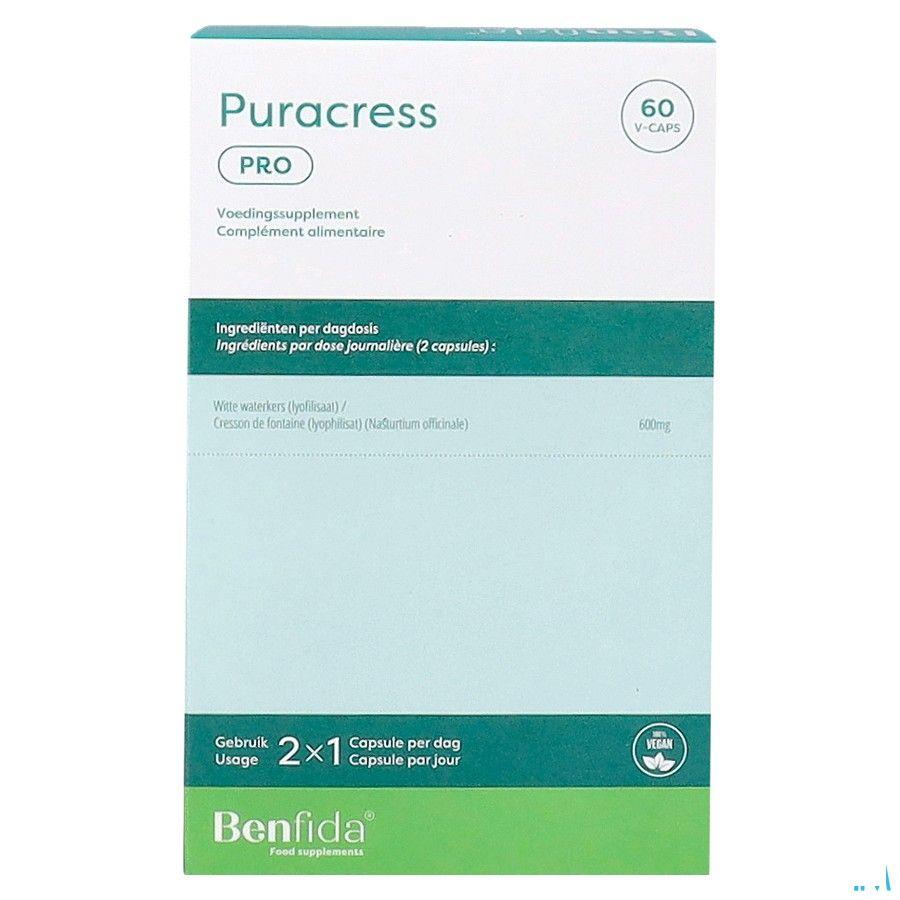 Benfida Puracress Pro Caps 60 - Waterkers