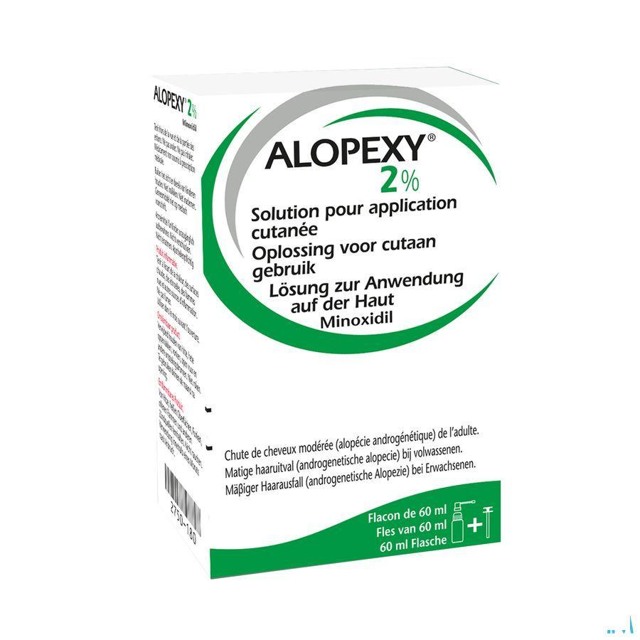 Alopexy 2 % Liquid Flacon Plast et 1x60 ml