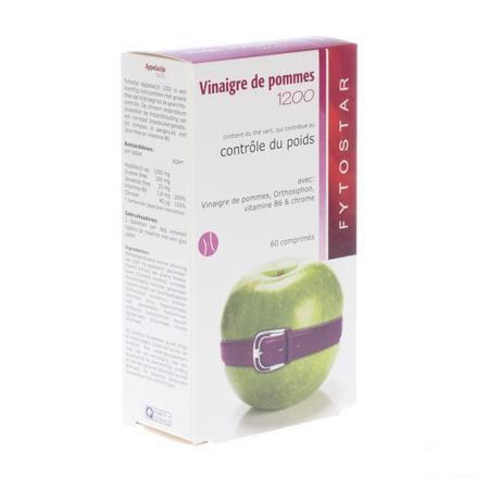 Fytostar Vinaigre Pomme Comprimes 60  -  Ocebio
