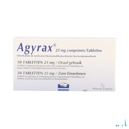 Agyrax 25mg Comp 50