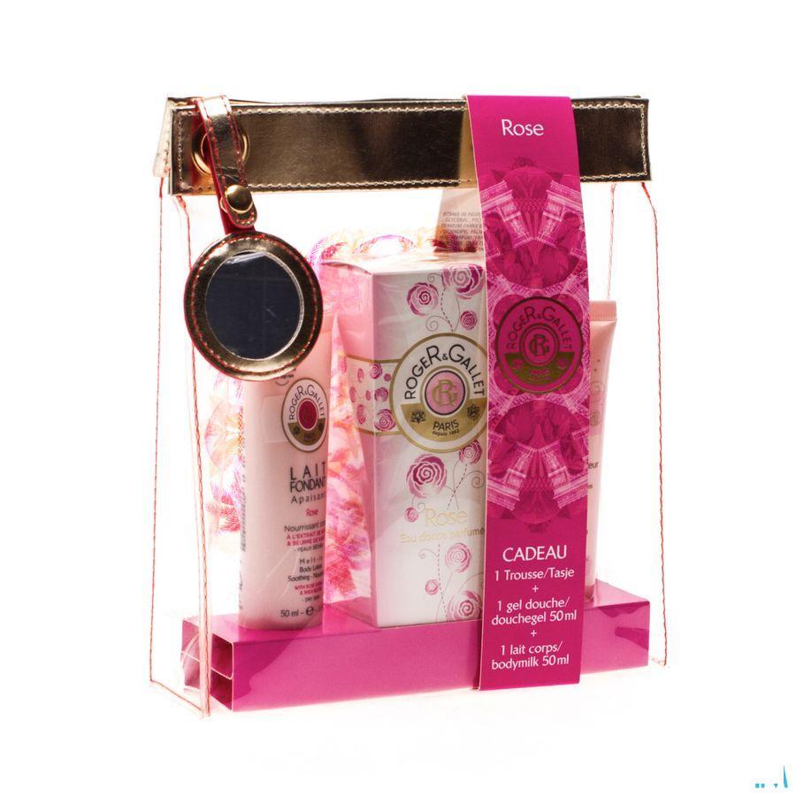 Roger & gallet Coffret Noel Rose 100 + 50 + 50 ml