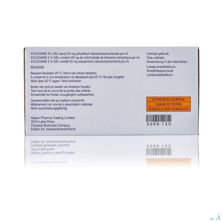 Xylocaine 2% Gel Tube 10 X 30 ml