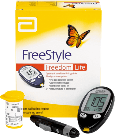 Freestyle Freedom Lite Bloedglucosemeter Startkit Belgie  mg/dL -  Abbott