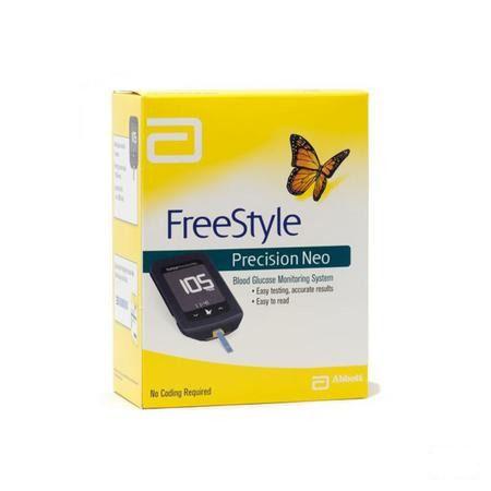 Freestyle Precision Neo Glucometer + 10 Teststrips  -  Abbott