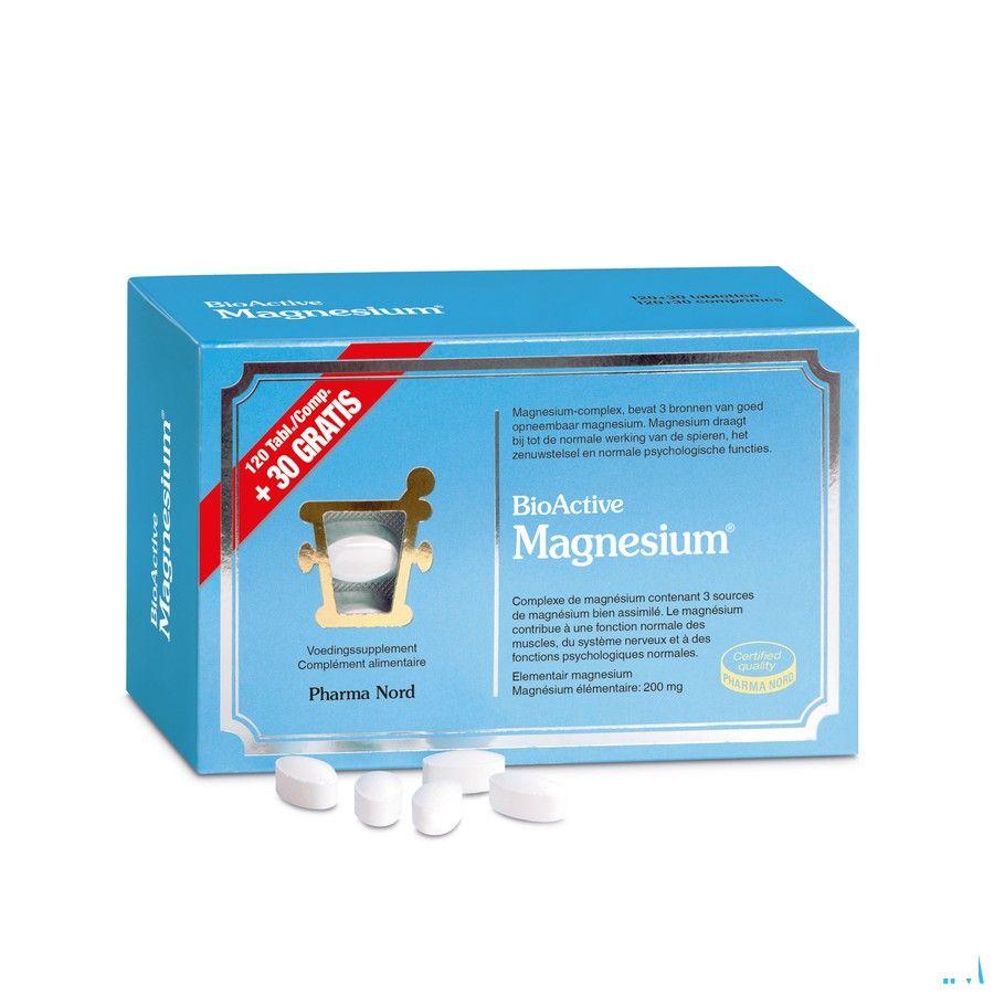 Bioactive Magnesium Tabletten 120 + 30  -  Pharma Nord
