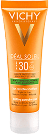 Vichy Ideal Soleil Anti acne Ip30 Creme 50 ml  -  Vichy