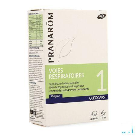 OleoCapsule + Bio 1 Ademhalingswegen Capsule 30  -  Pranarom