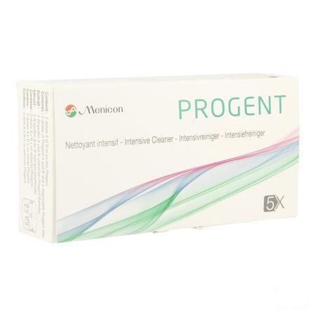Progent Intensief Reinigen Ampullen 10 (5a + 5b) + lenscase  -  Lensfactory