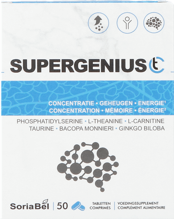 Soria Supergenius Ct Caps 50  -  Soria Bel