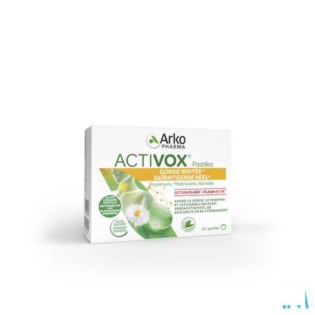 Activox Verzachtend Keel Munt-eucalyptus Past 24  -  Arkopharma