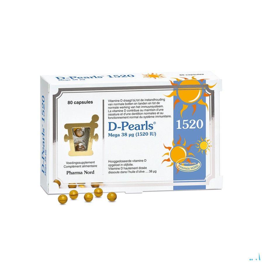 D-pearls 1520 Capsule 80  -  Pharma Nord