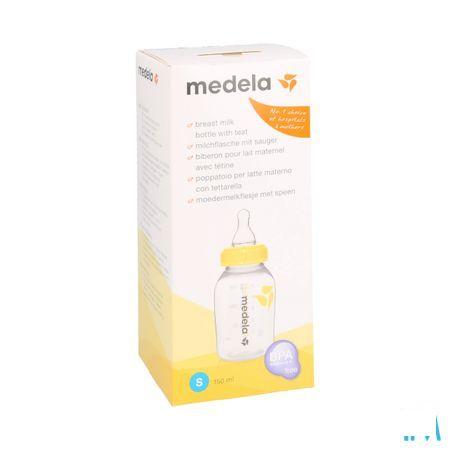 Medela Fles Moedermelk Plast Met Speen Slow Flow  -  Medela