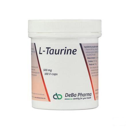 L-taurine Capsule 100x500 mg  -  Deba Pharma