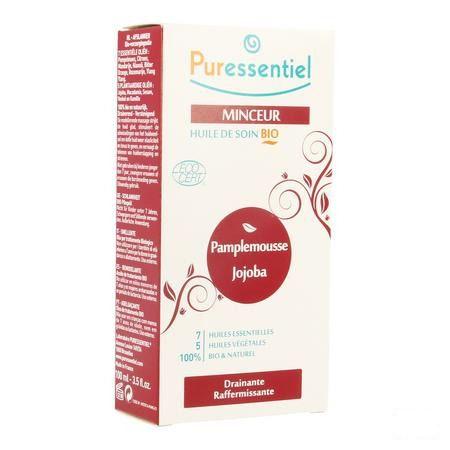 Puressentiel Mass.olie Pompelmoes-jojoba Bio 100 ml  -  Puressentiel