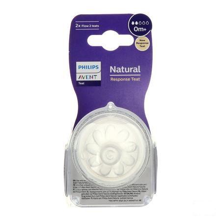 Philips Avent Natural 3.0 Tetine 0M+ T2 1