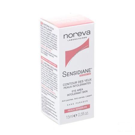 Sensidiane Verzorging Oogomtrek Pompfl 15 ml  -  Noreva Led
