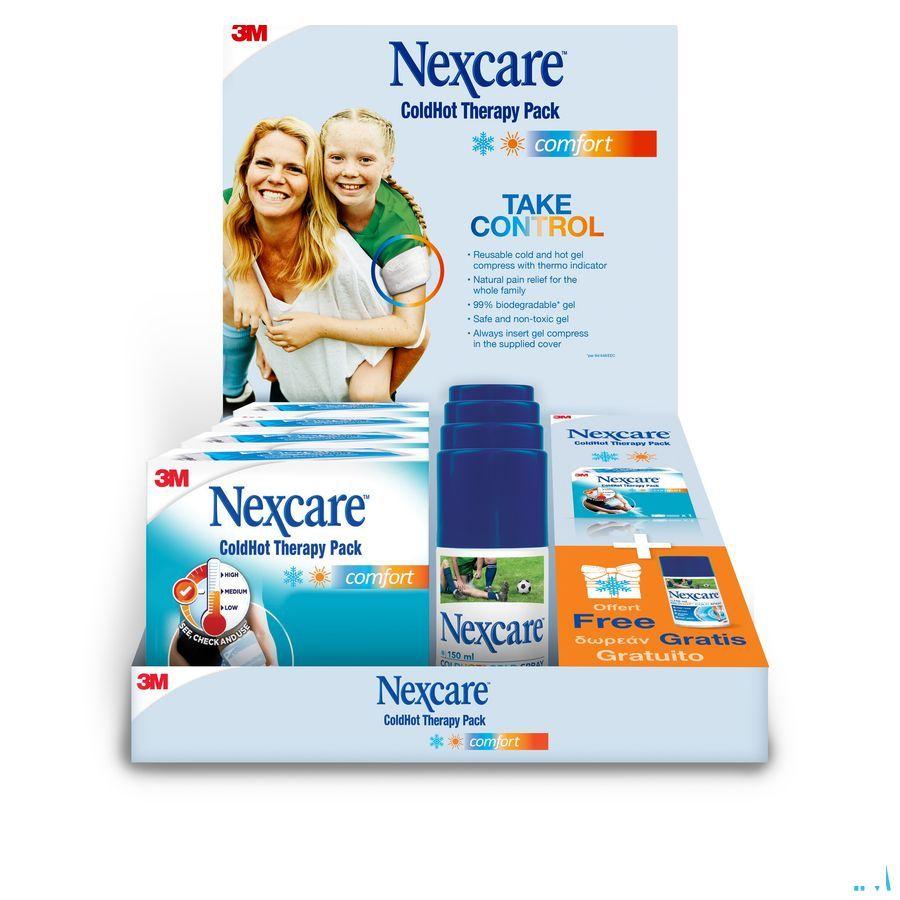 Nexcare 3M Coldhot Comf. + Spray Multiling.12 + 12 Set  -  3M