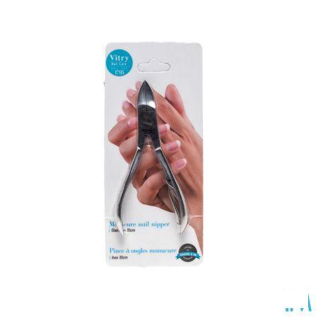 Vitry Classic Pincet Nagels 10cm Inox 1048  -  Vitry