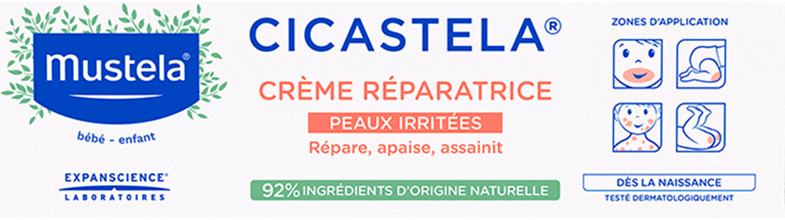 Mustela Cicastela Tube 40 ml