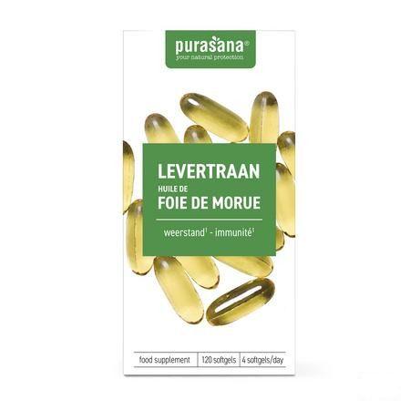 Purasana Huile Foie De Morue Capsule 120