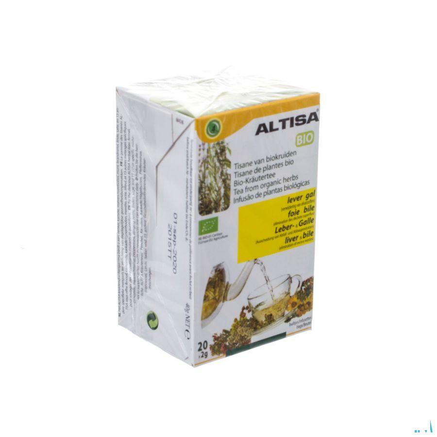 Altisa Tisane Lever-gal Bio Filt.20x2g  -  Dieximport