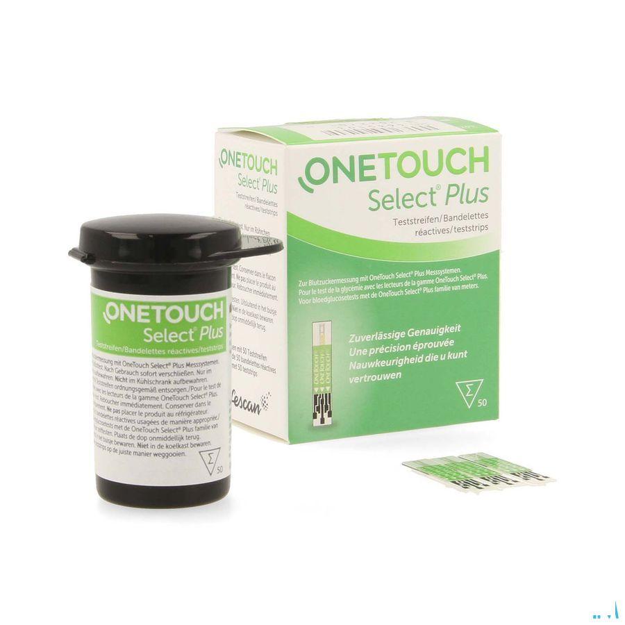 Onetouch Select Plus Teststrips (50)  -  Lifescan