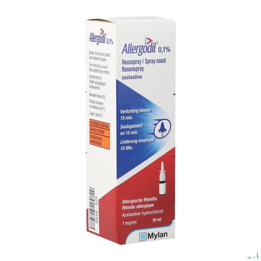 Allergodil Spray Nasal Flacon 10 ml